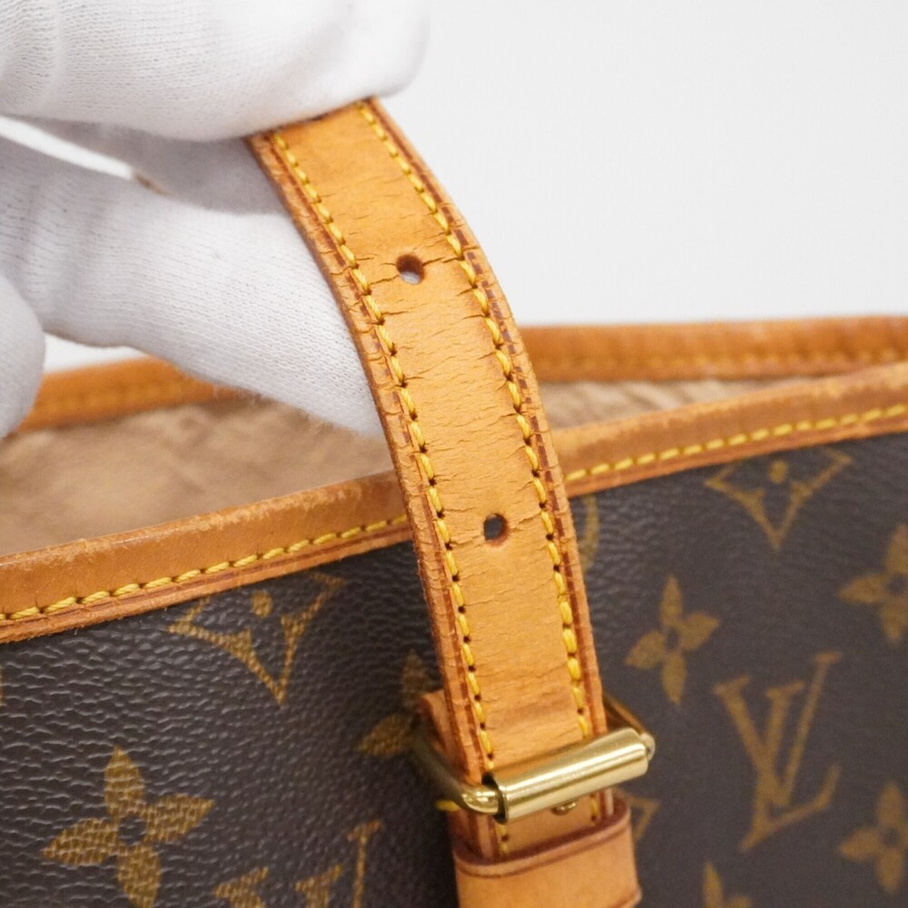 LOUIS VUITTON Authentic Brown Monogram Tote Bag - Picture 9 of 15